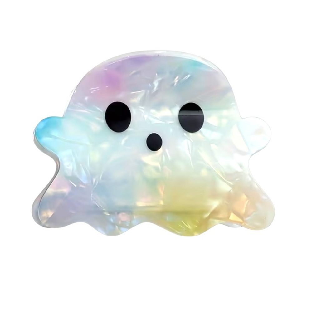 Halloween Iridescent Ghost Hair Clip - Picture 2 of 4